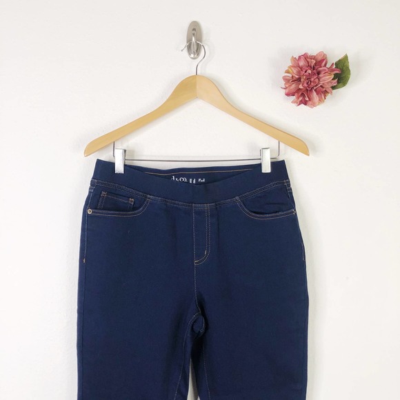 DENIM & CO Skinny Ankle Jeans - Picture 3 of 7